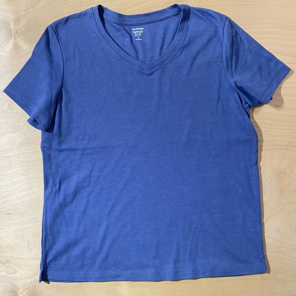Kim Rogers Navy Soft Tee Small (QH) - Picture 2 of 6